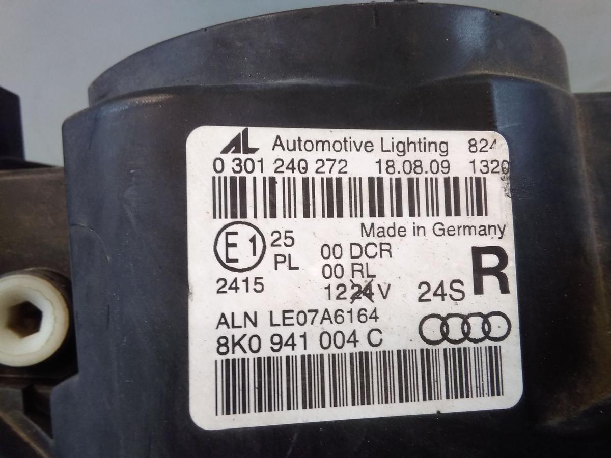 Audi A4 8K B8 original Bi-Xenon Scheinwerfer rechts Bj.2009 ! Kratzer !