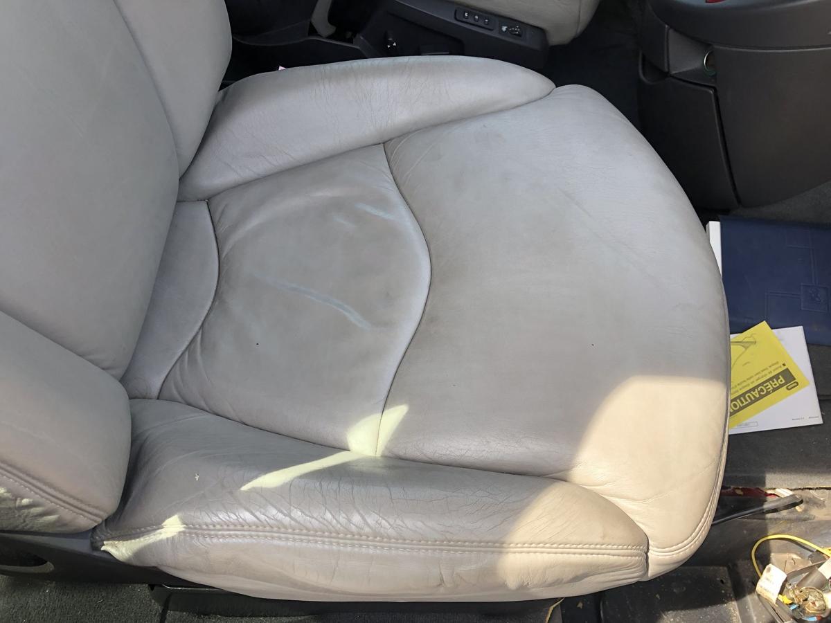 Peugeot 807 original Beifahrersitz vorn rechts Leder beige Sitzheizung Bj 2004