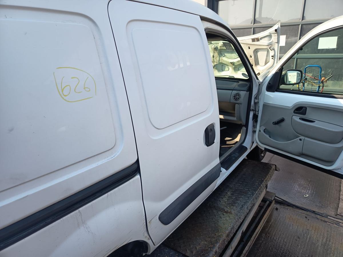 Renault Kangoo KC original Schiebet&uuml;r rechts Fond 389 Gletscherwei&szlig; Bj 2008