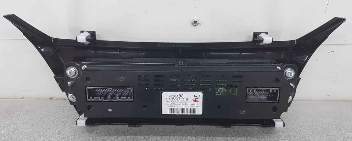 Mitsubishi Eclipse Cross Klimabedienteil Heizungsregulierung Bj2023 7820A981