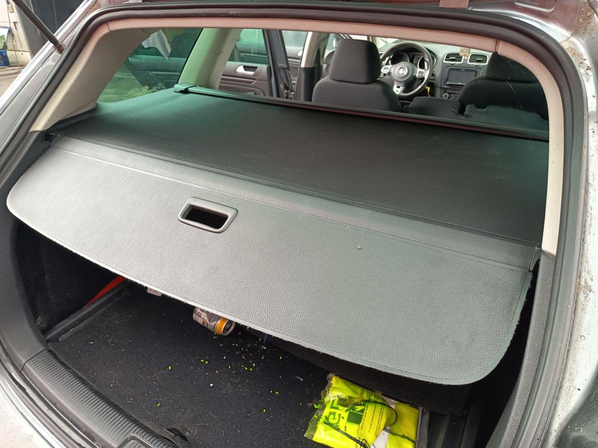 VW Golf VI Variant original Laderaumrollo Abdeckung Kofferraum schwarz Bj 2010