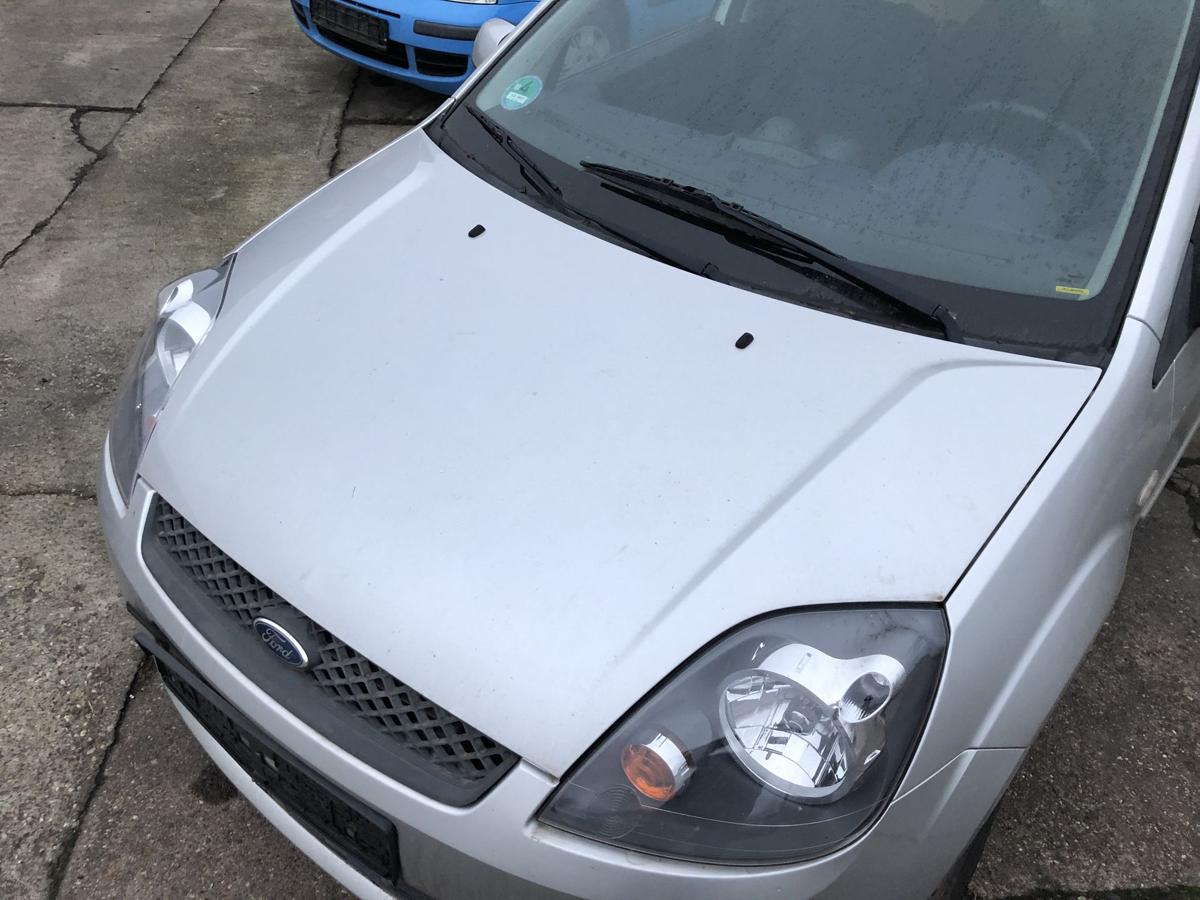 Ford Fiesta JD3 JH1 ab05 Motorhaube Bonnet Deckel vorn Polarsilber Metallic