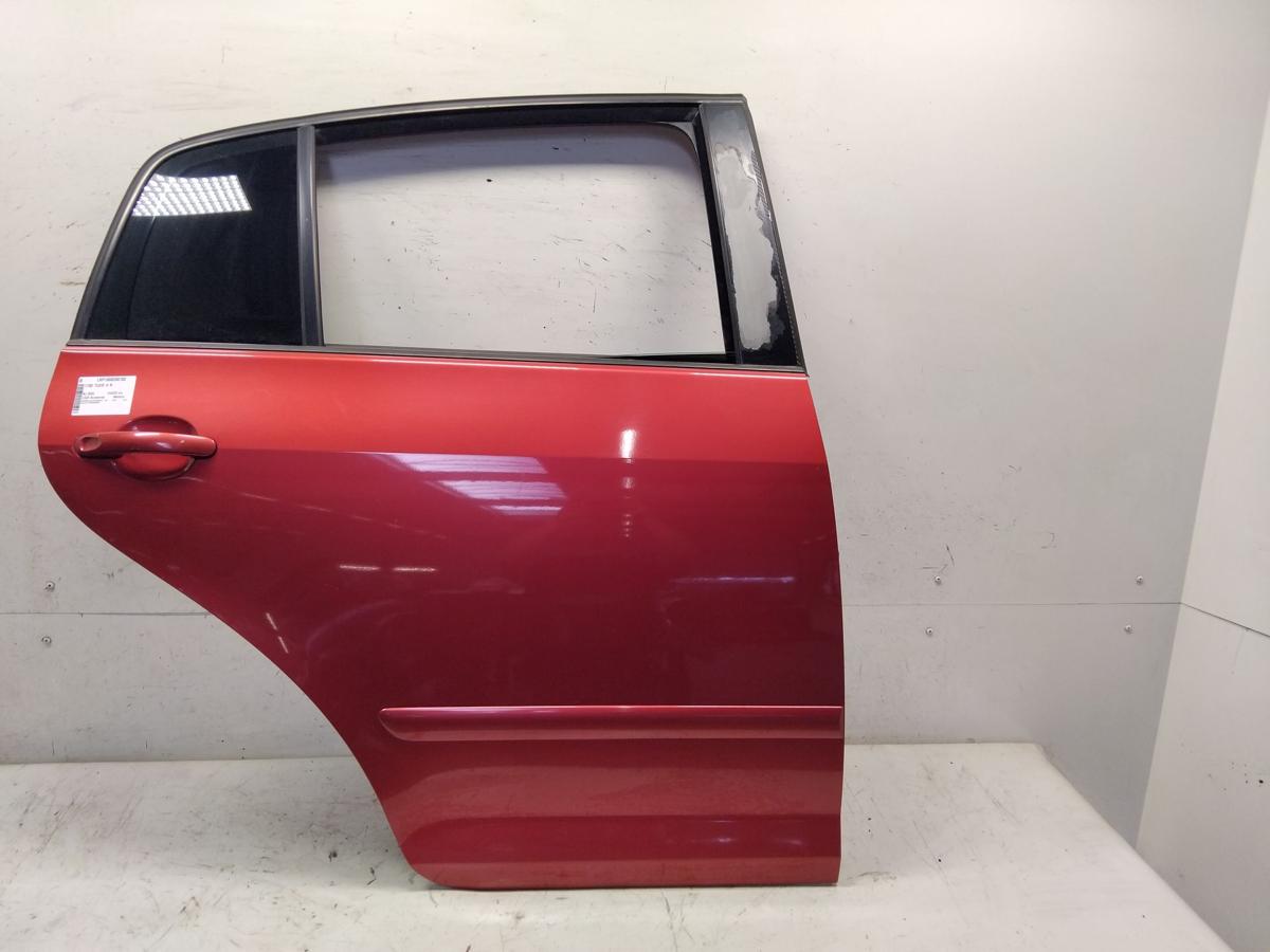 VW Golf Plus 5M T&uuml;r hinten rechts LA3X Sunsetred BJ2006
