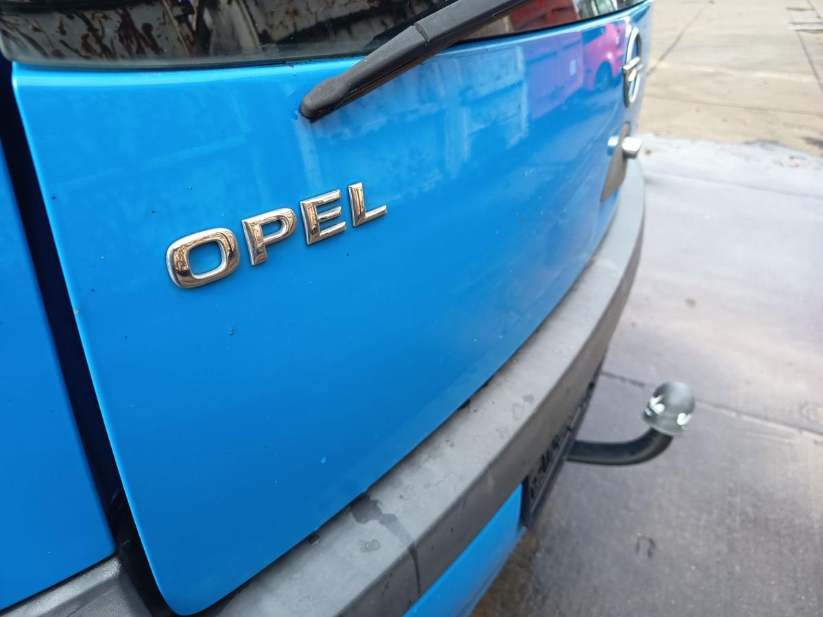 Opel Corsa C original Heckklappe mit Scheibe Z20A Arubablau Bj 2001