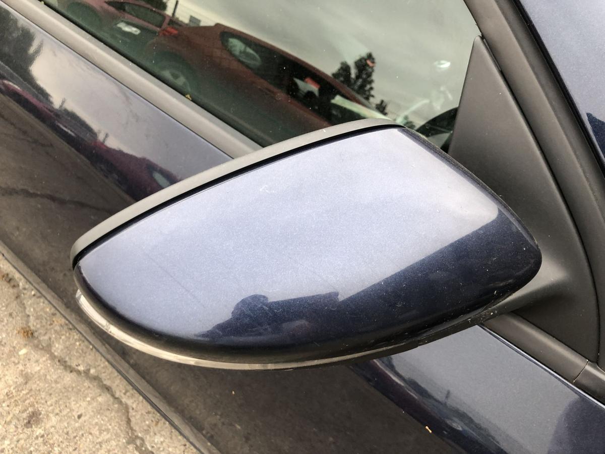 VW Passat 3C B7 Variant Au&szlig;enspiegel rechts Spiegel LH5X blau Blinker defekt