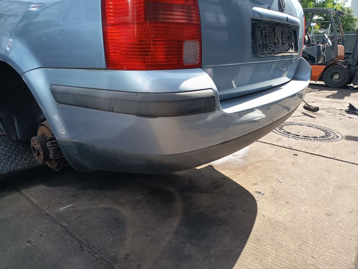 VW Passat Variant 3B orig Sto&szlig;stange hinten Sto&szlig;f&auml;nger LL5Y Blau bis Bj 2000