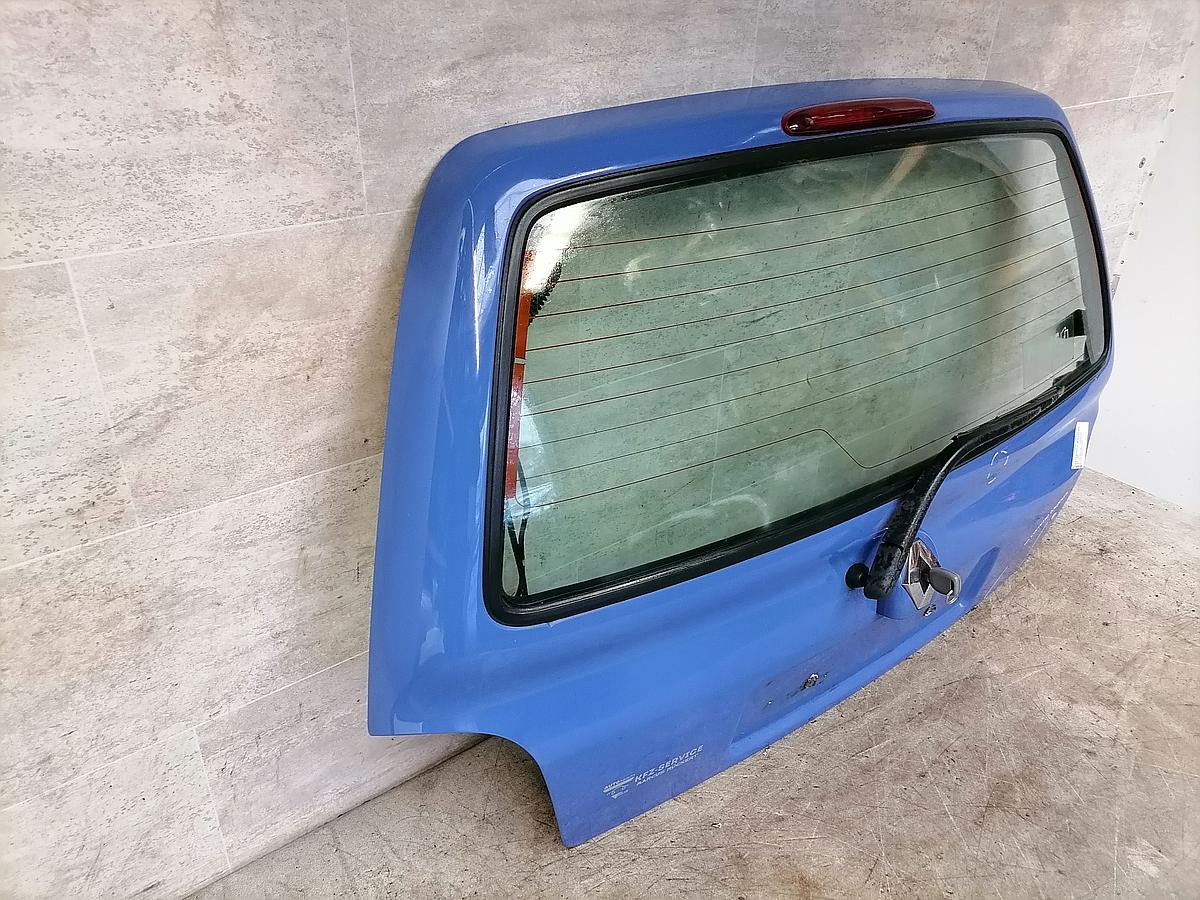 Renault Twingo C06 Heckklappe Kofferraumklappe Hecktür Tür hinten OV489 Bleu Myosotis Uni