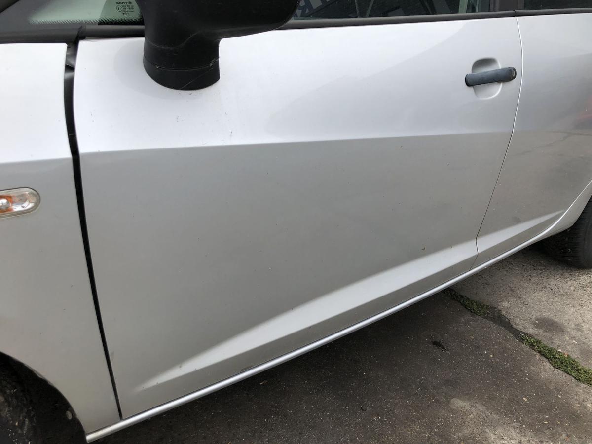 Seat Ibiza 6J 6P ST Kombi Tür vorn links Fahrertür auch 5 türer LX7W Eissilber