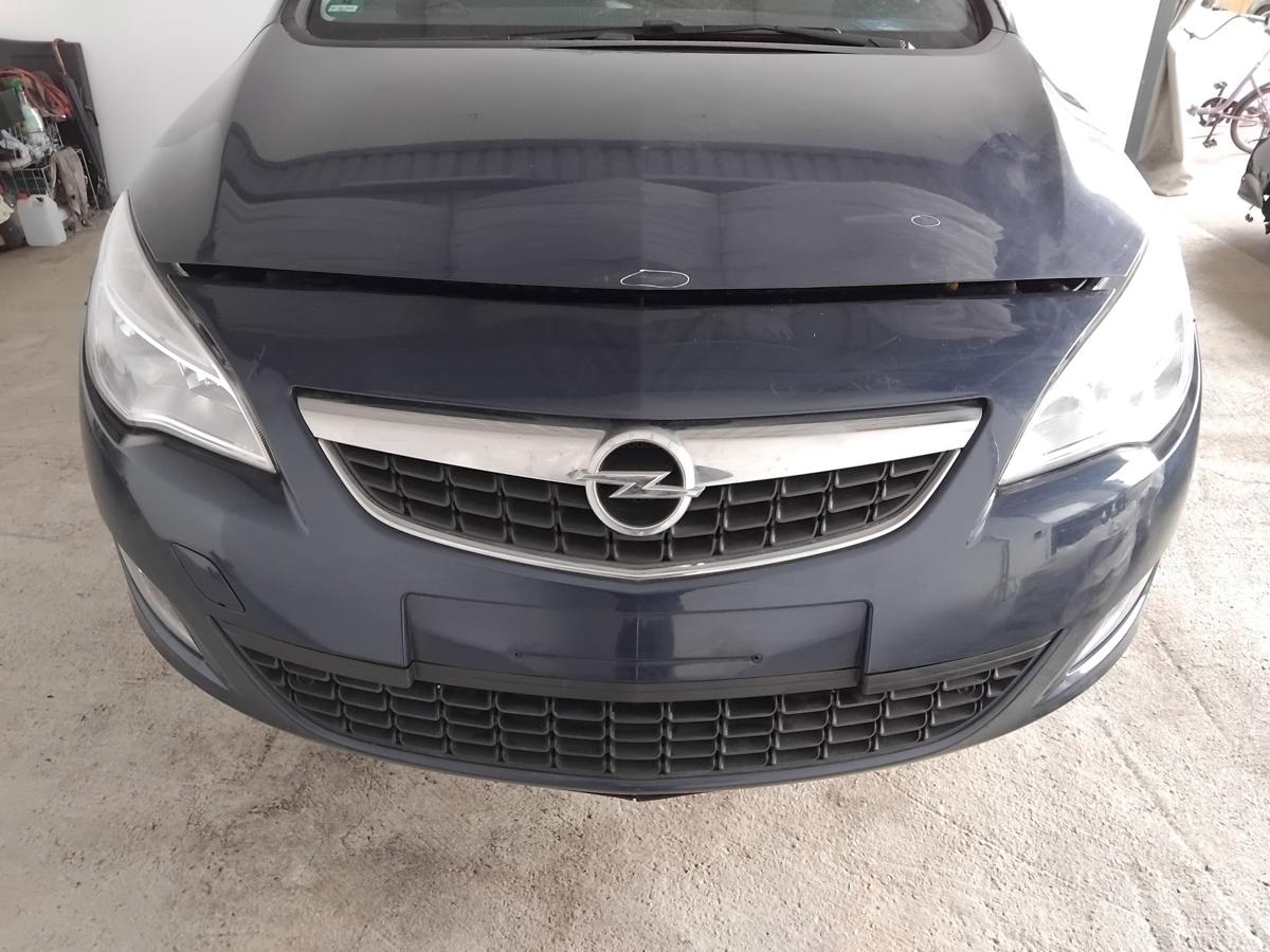 Opel Astra J Sports Tourer original Stoßfänger vorn BJ2011 Z22A ozeanblaumetallic