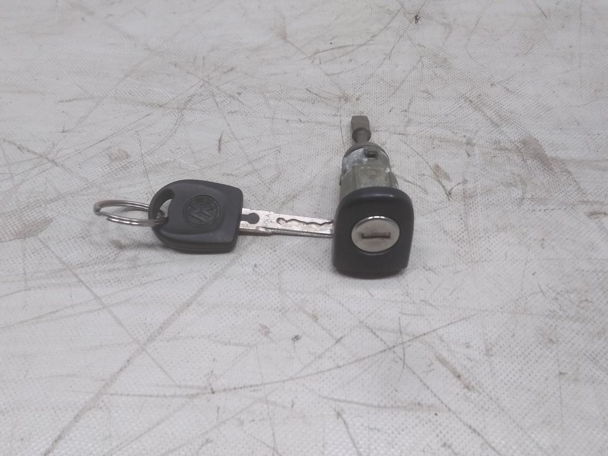 VW Golf 4 original Schließzylinder Fahrertür mit 1 Schlüssel BJ2003