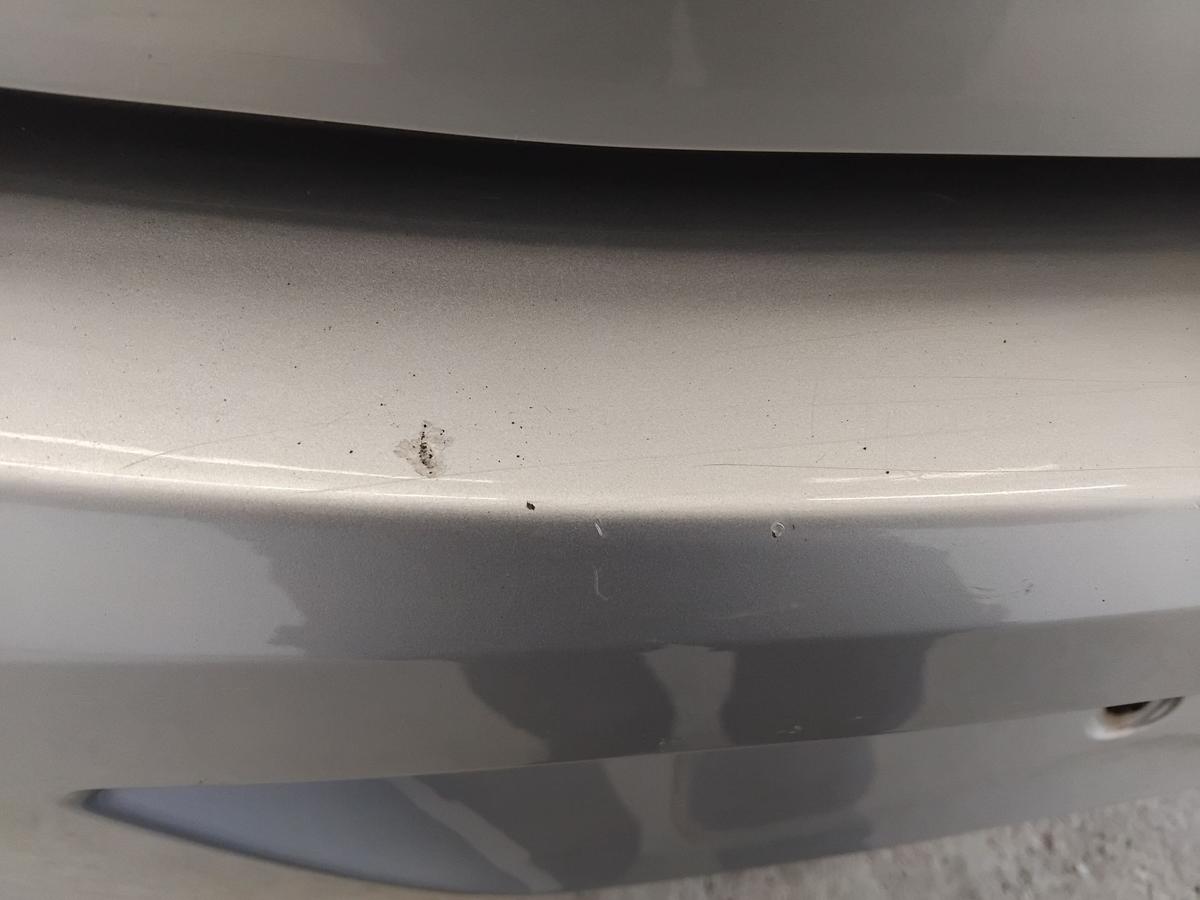 Opel Corsa D original Sto&szlig;f&auml;nger Sto&szlig;stange hinten 5-t&uuml;rig BJ2006 Z157 Starsilber III