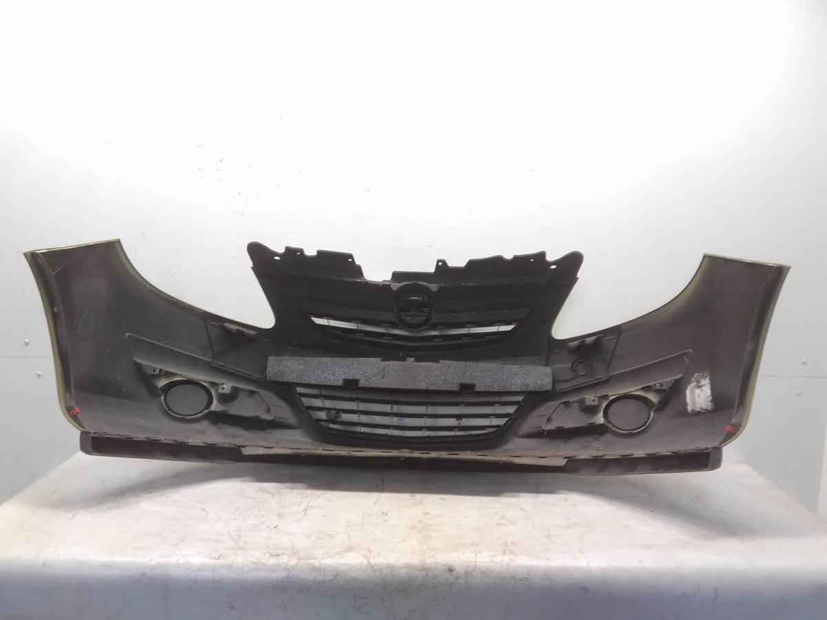 Opel Corsa D original Sto&szlig;stange Sto&szlig;f&auml;nger vorn Z30E Green Tea Metallic BJ2006