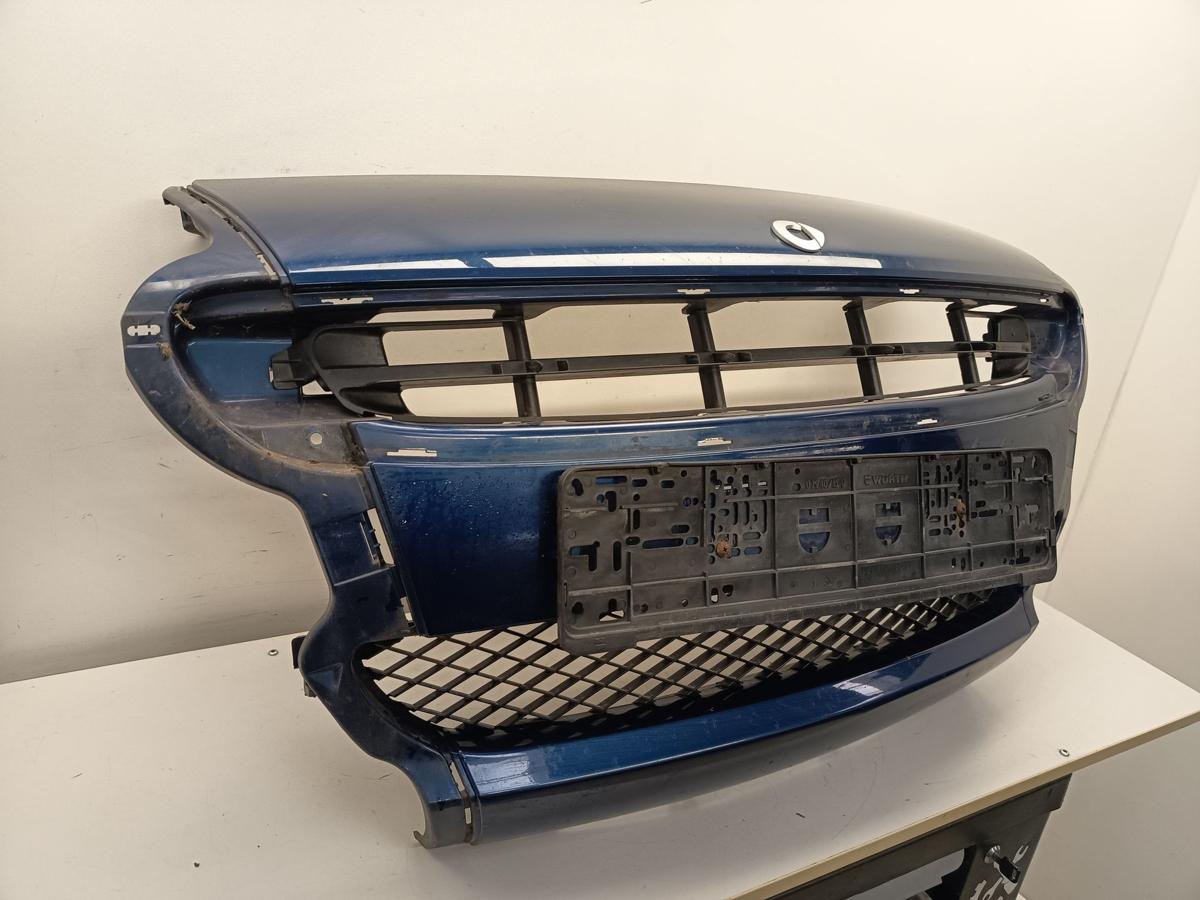 Smart 454 original Sto&szlig;stange F&auml;nger vorn mitte Front EAF Star Blue Bj 2006