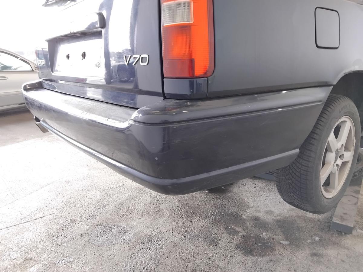 Volvo V70 Kombi orig Sto&szlig;stange Sto&szlig;f&auml;nger hinten 417 Nautic Blue Pearl BJ1999