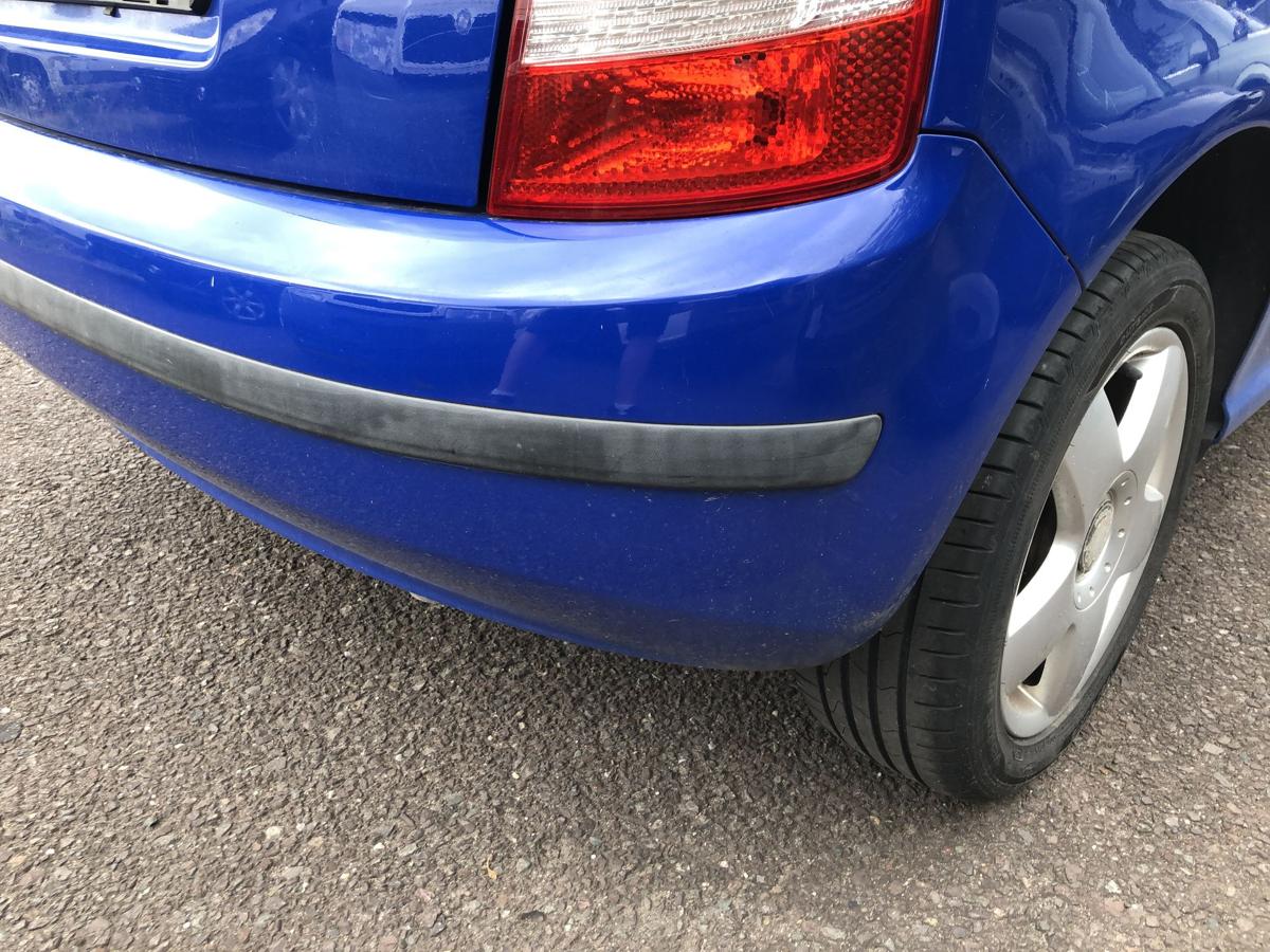 Skoda Fabia 6Y Sto&szlig;f&auml;nger hinten Hecksch&uuml;rze 5 t&uuml;rer LF5K Dynamic Blau