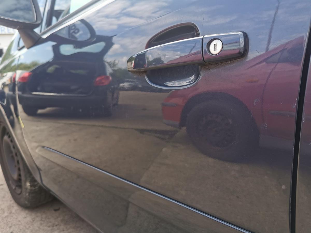 Opel Corsa D Fahrertür Tür Autotür Rohbau vorn links 5 trg Z168 Metroblau Perl