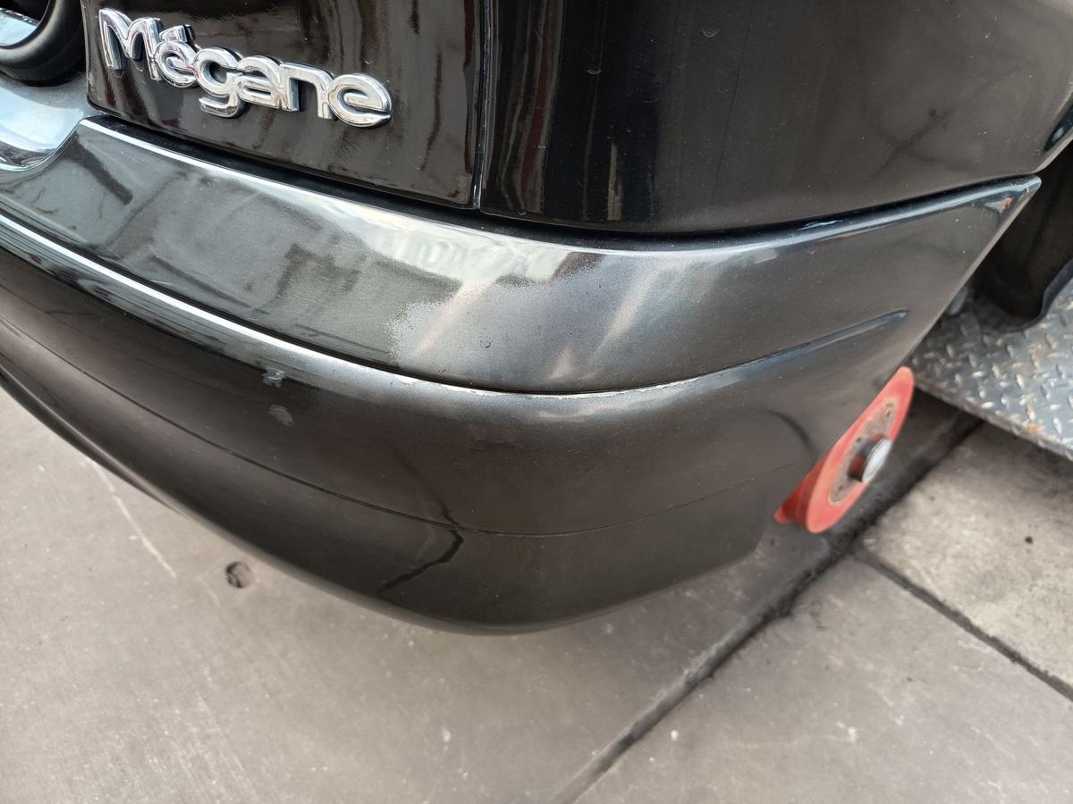 Renault Megane I Cabrio original Sto&szlig;stange hinten MV676 Noire Nacre Bj 1999