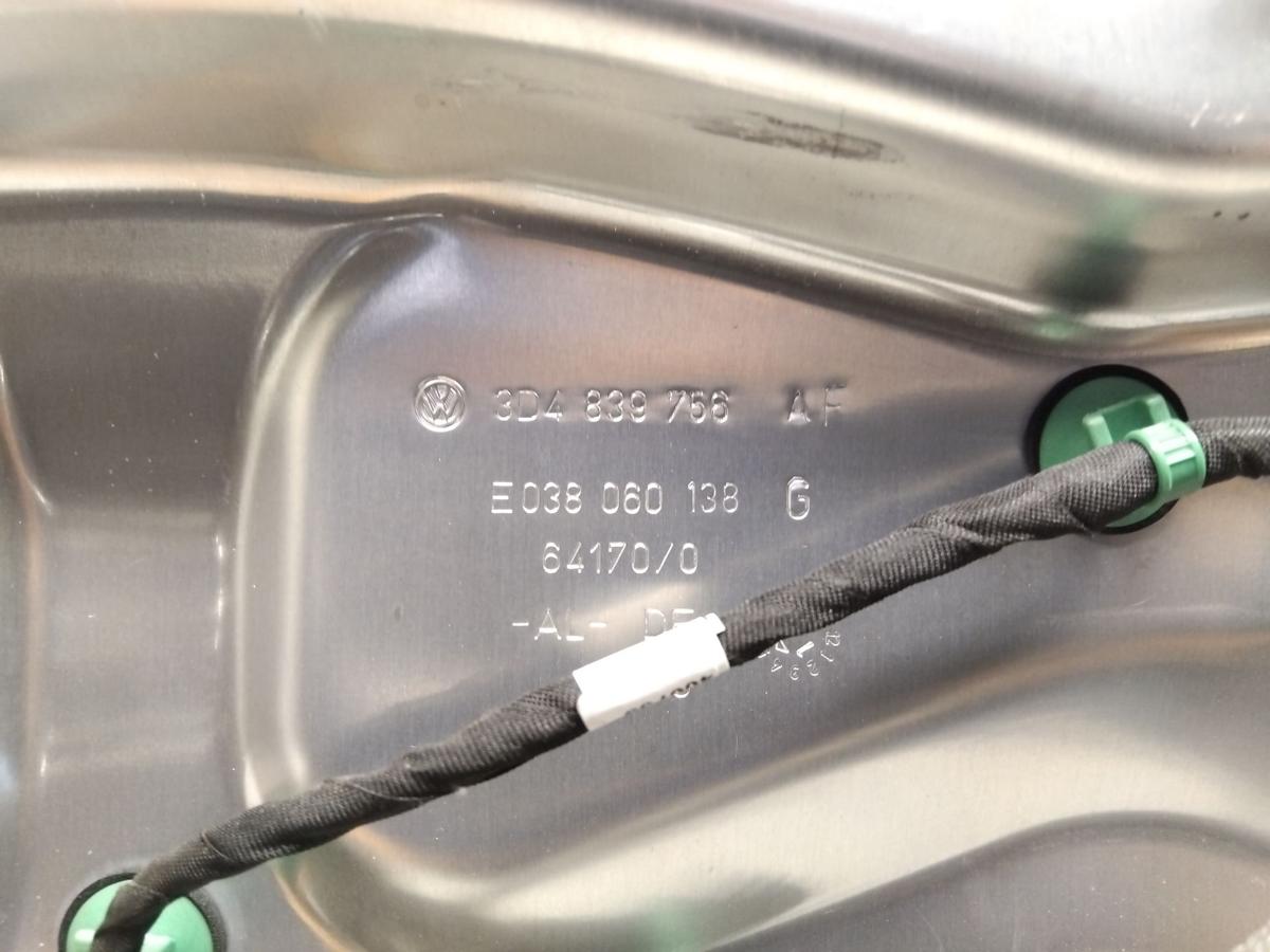 VW Phaeton GP4 original Fensterheber hinten rechts elektrisch Bj.2015