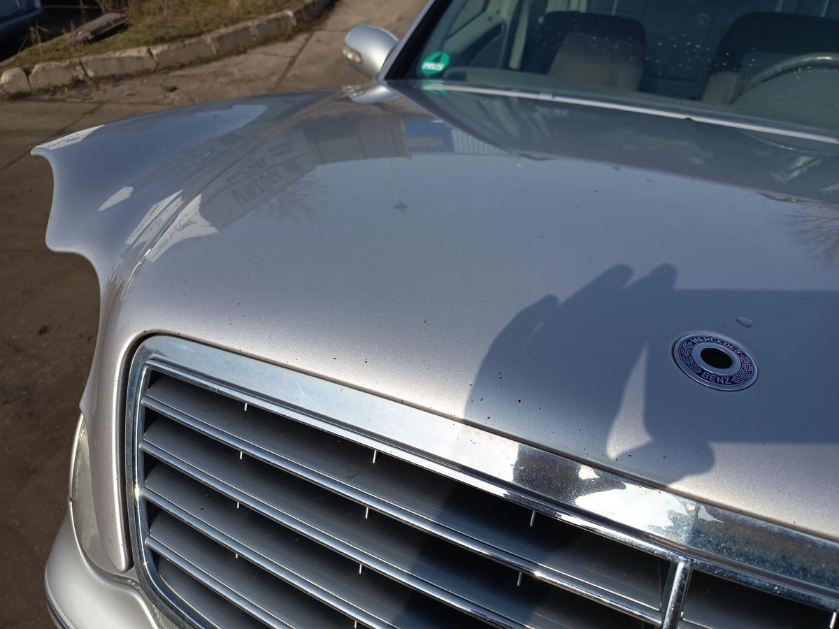 Mercedes S/W203 original Motorhaube Klappe vorn Front 744 Brillantsilber Bj 2002