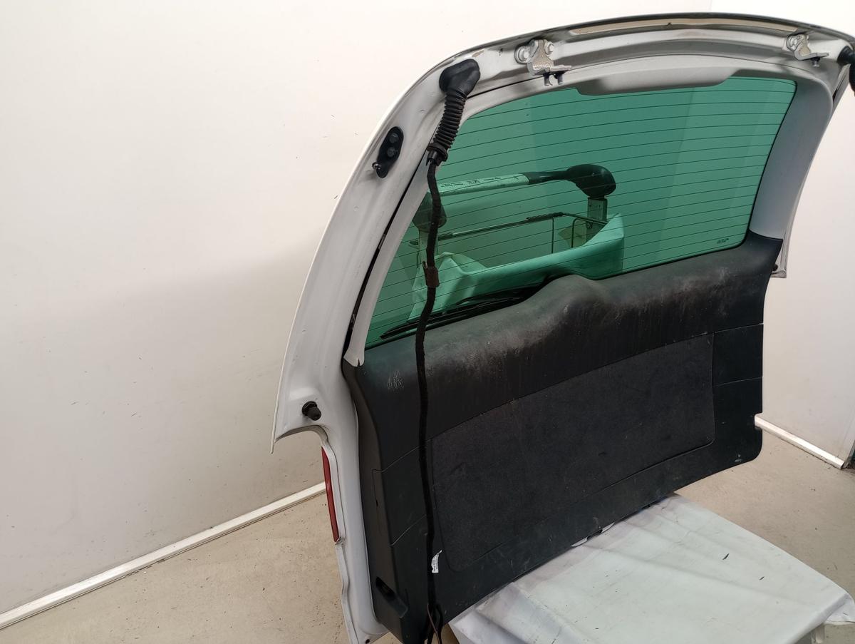 VW Sharan orig Heckklappe mit Scheibe LA9B Schneeweiß Bj 2003