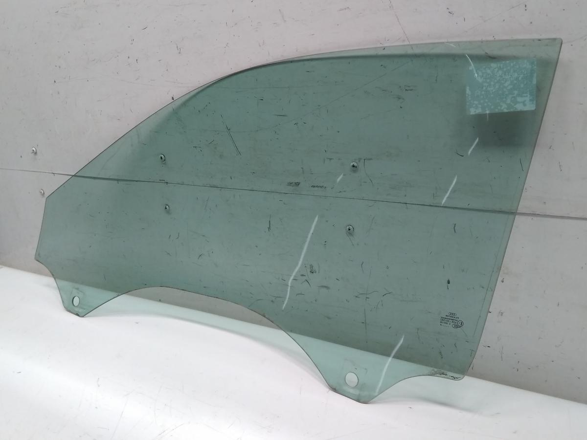 Audi A3 8P Facelift T&uuml;rscheibe vorn rechts 3-T&uuml;rer gr&uuml;ncolor Bj.2010