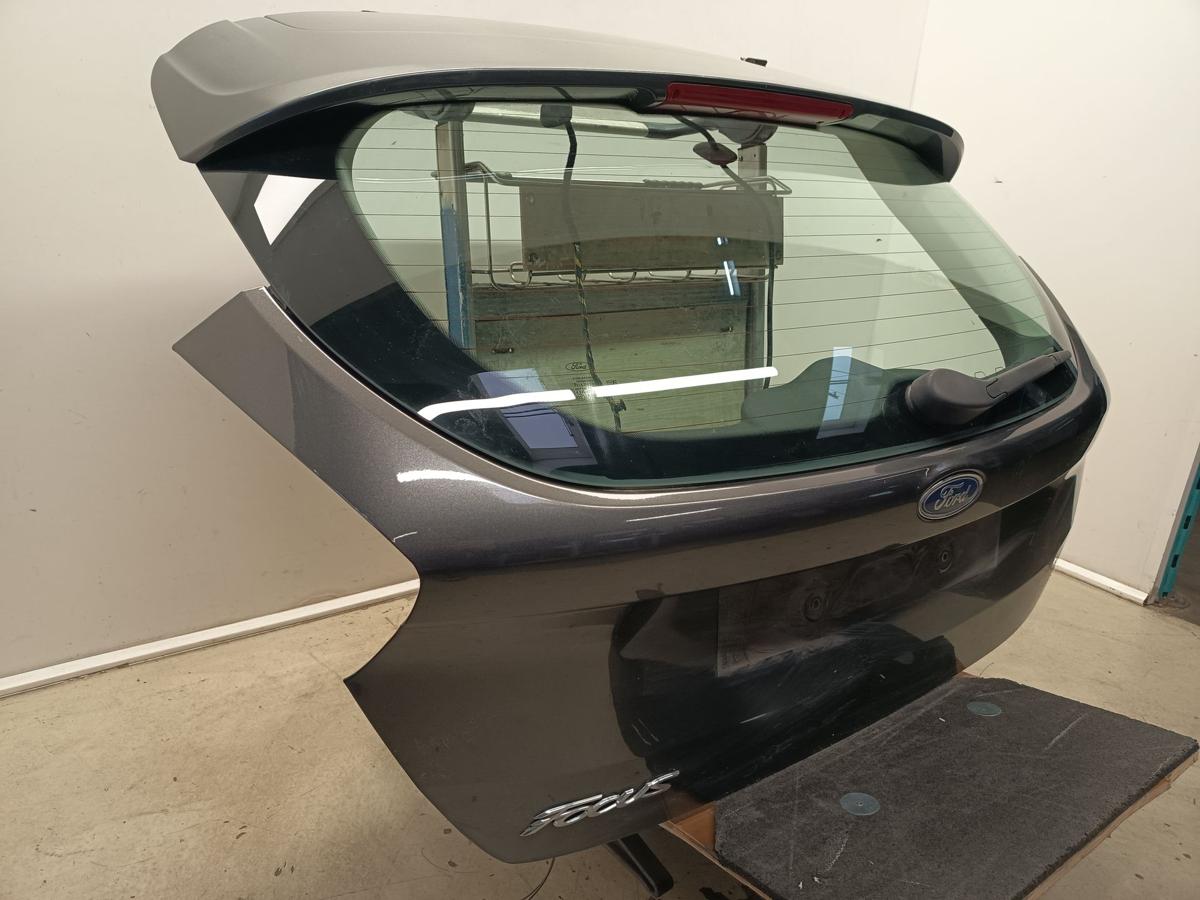 Ford Focus III Limo orig Heckklappe mit Scheibe Magnetic Grau Facelift Bj 2015