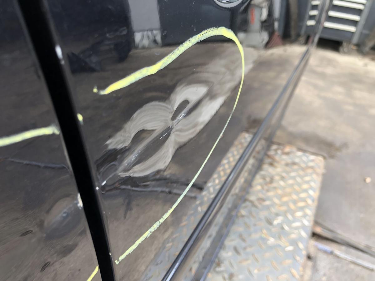 VW Golf V original Tür vorn rechts Beifahrer C9Z Black magic Bj 2008
