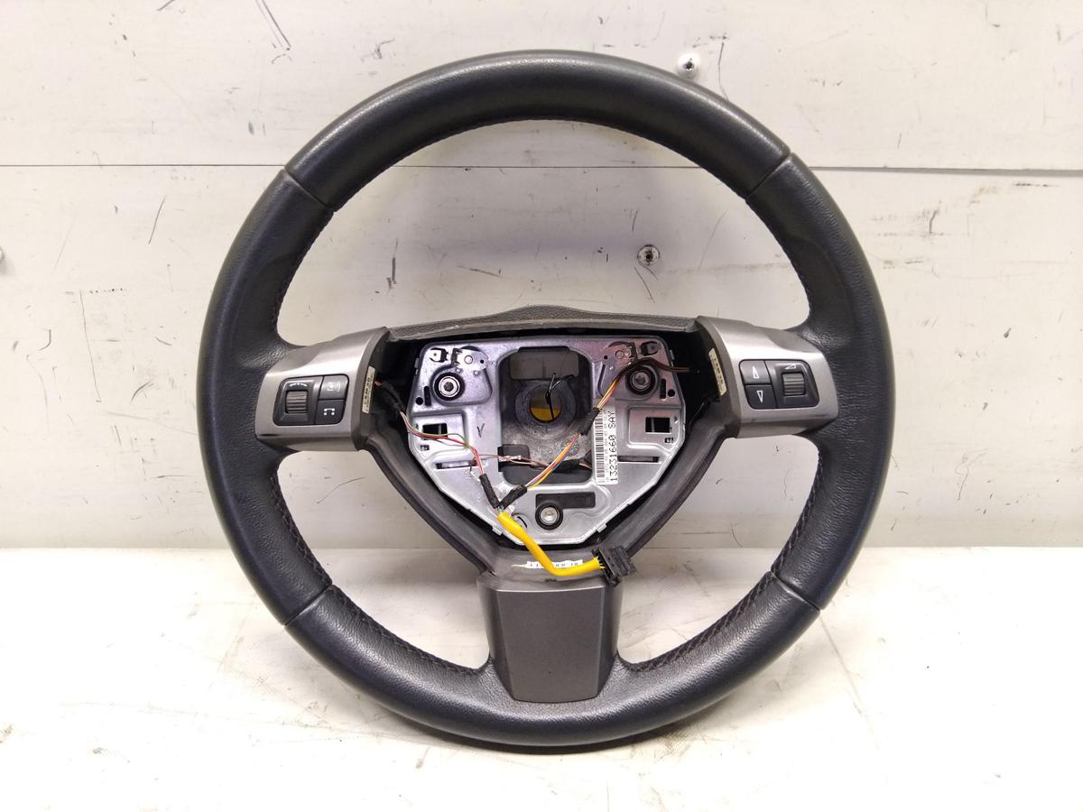 Opel Astra H original Lenkrad 3 Speichen Leder Multifunktion BJ2006