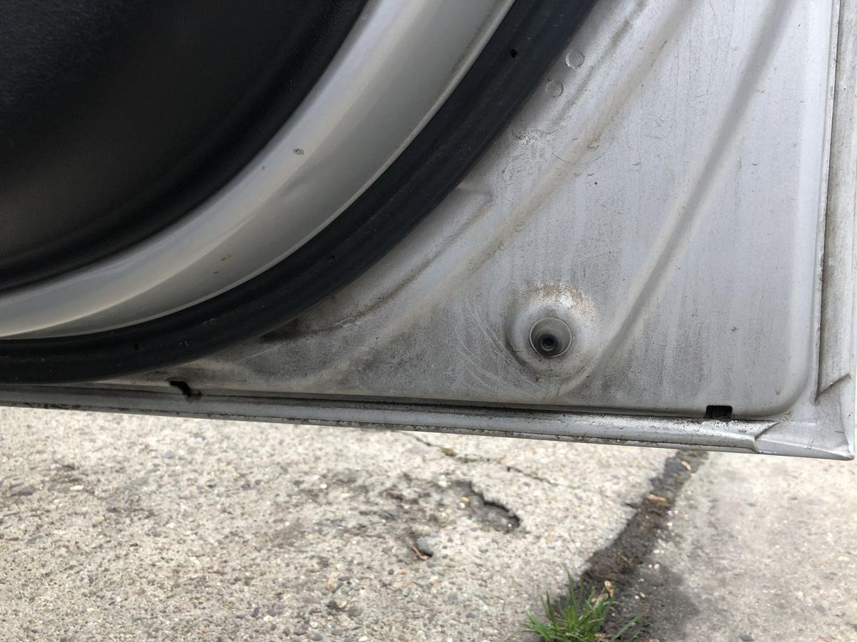 Hyundai i10 PA Tür vorn rechts Beifahrertür Rohbau HD Sleek Silver Metallic