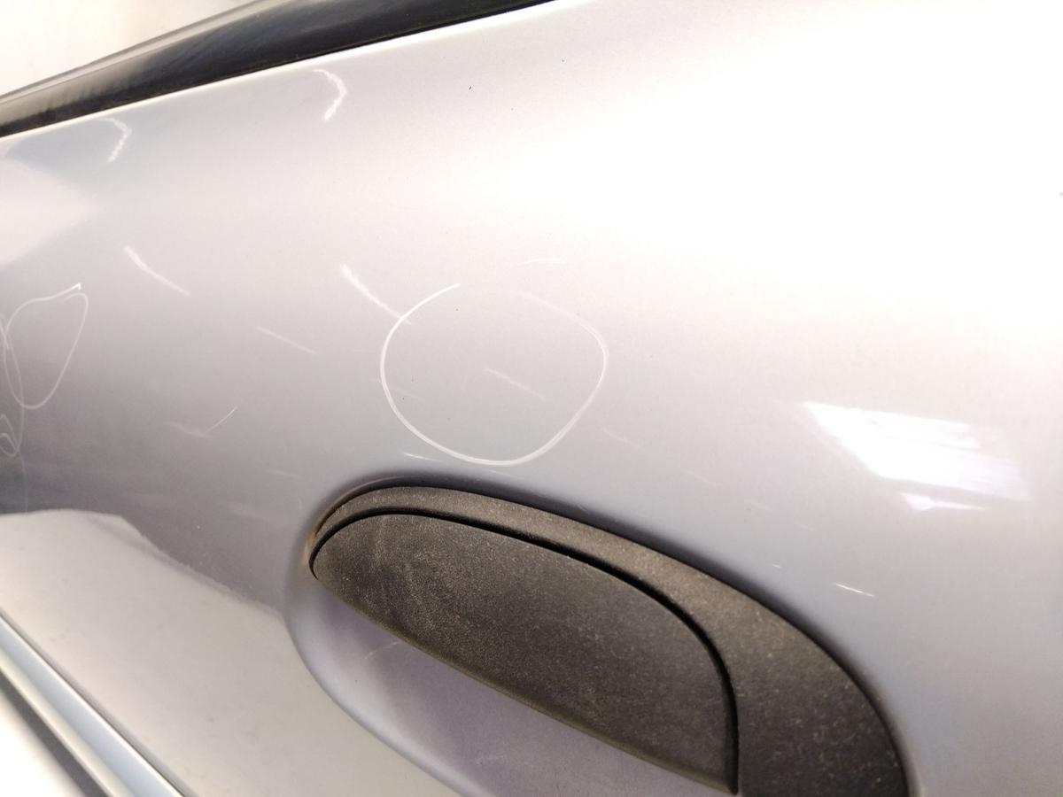 Renault Clio 2 T&uuml;r vorn links Fahrert&uuml;r 3-T&uuml;rer MV632 Gris Boreal BJ2003