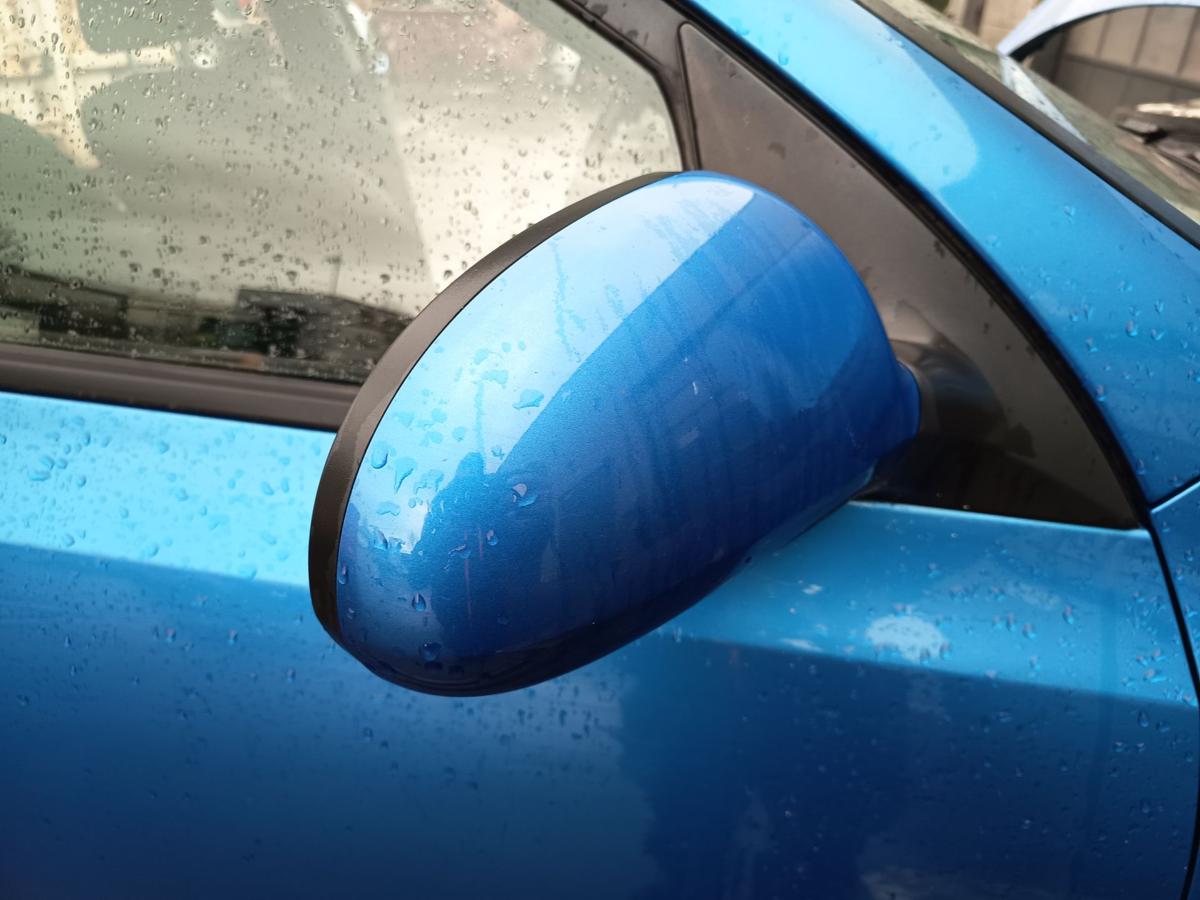 Hyundai i30 FD original Aussenspiegel rechts elektrisch BV Vivid blue Bj 2010