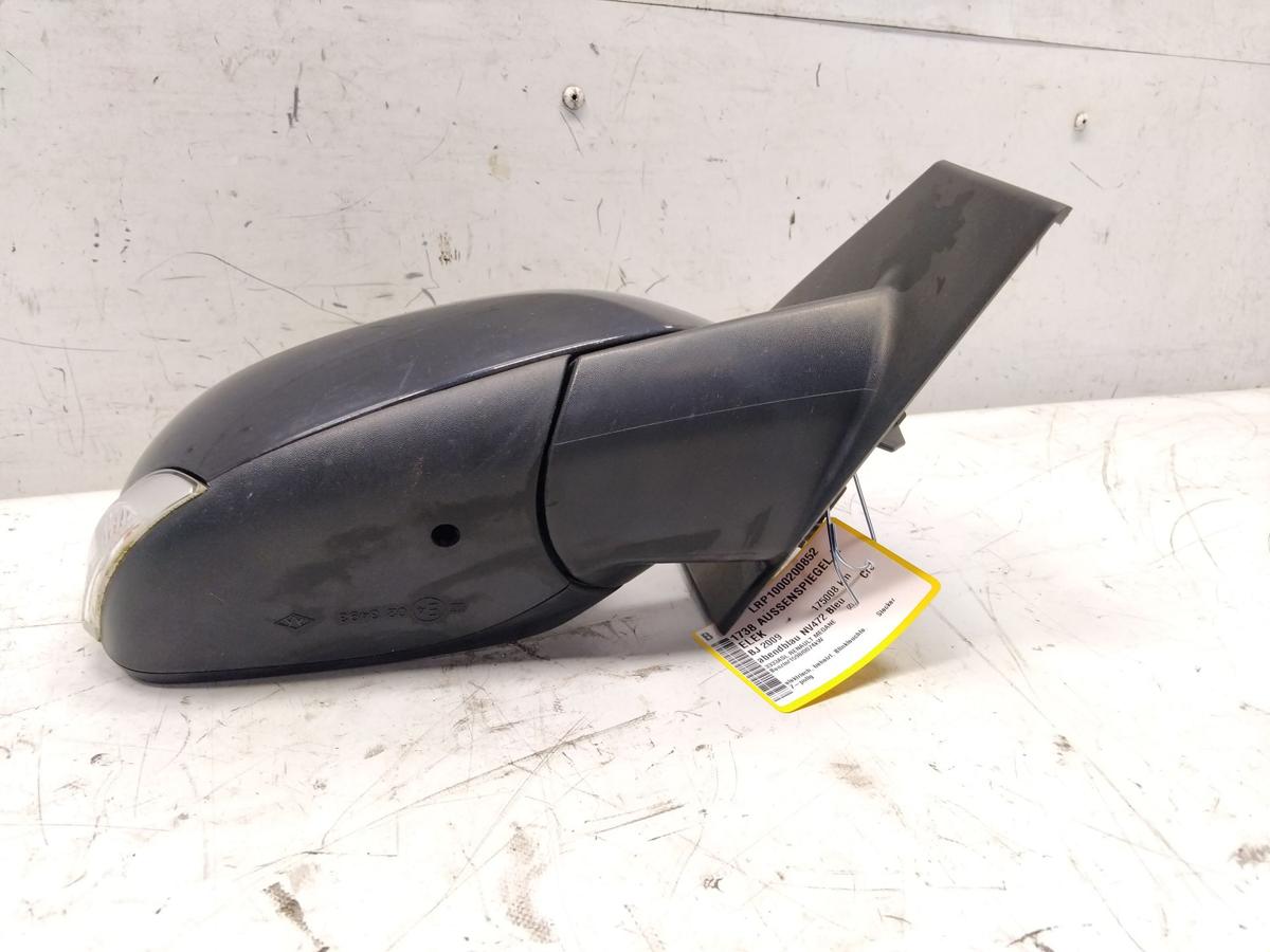 Renault Megane 3 Au&szlig;enspiegel rechts elektrisch&beheizt 7pol BJ2009 NV472 Bleu Crepuscule