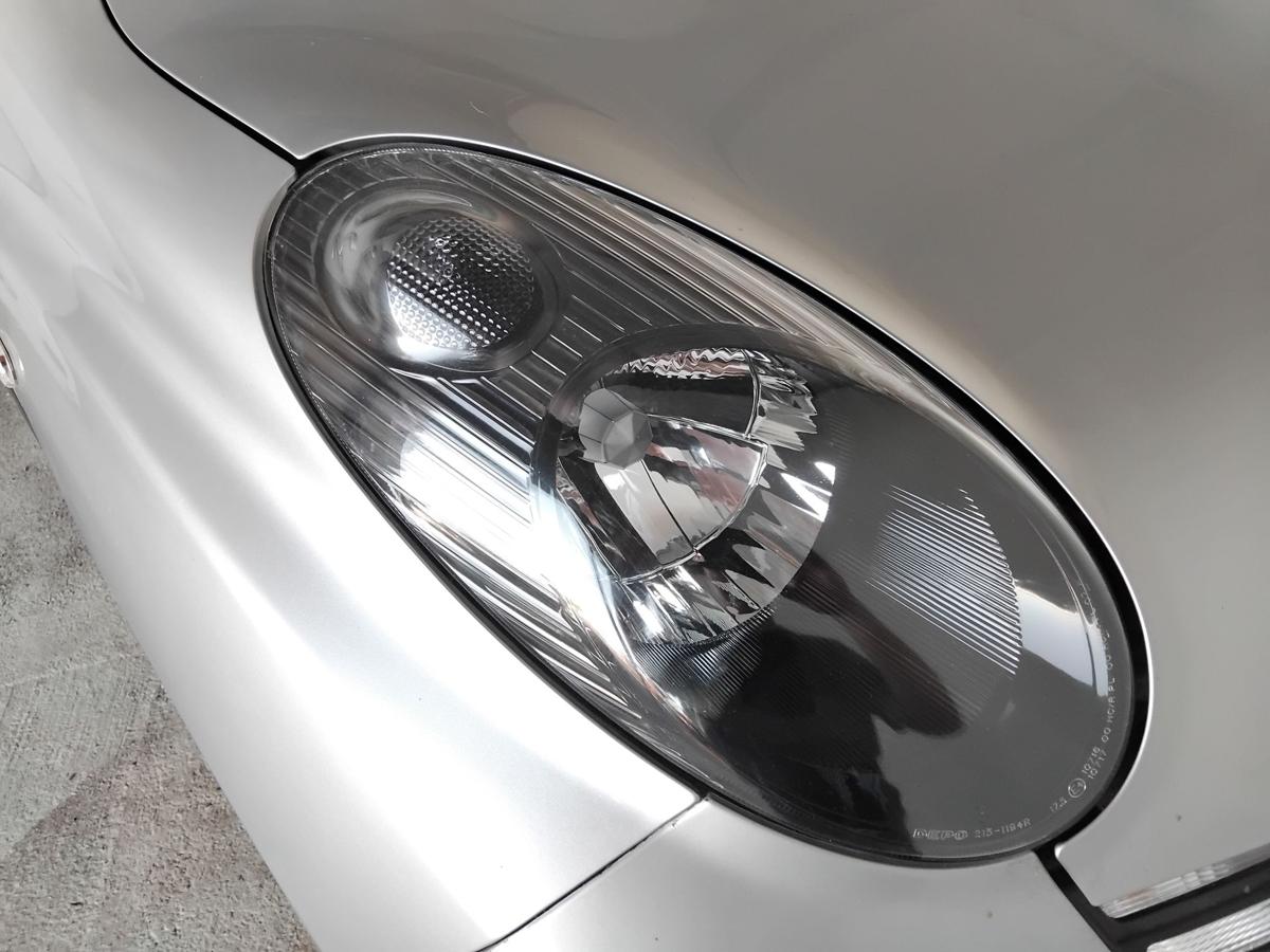 Nissan Micra K12 Scheinwerfer rechts Depo Halogen mit LWR schwarz BJ2005