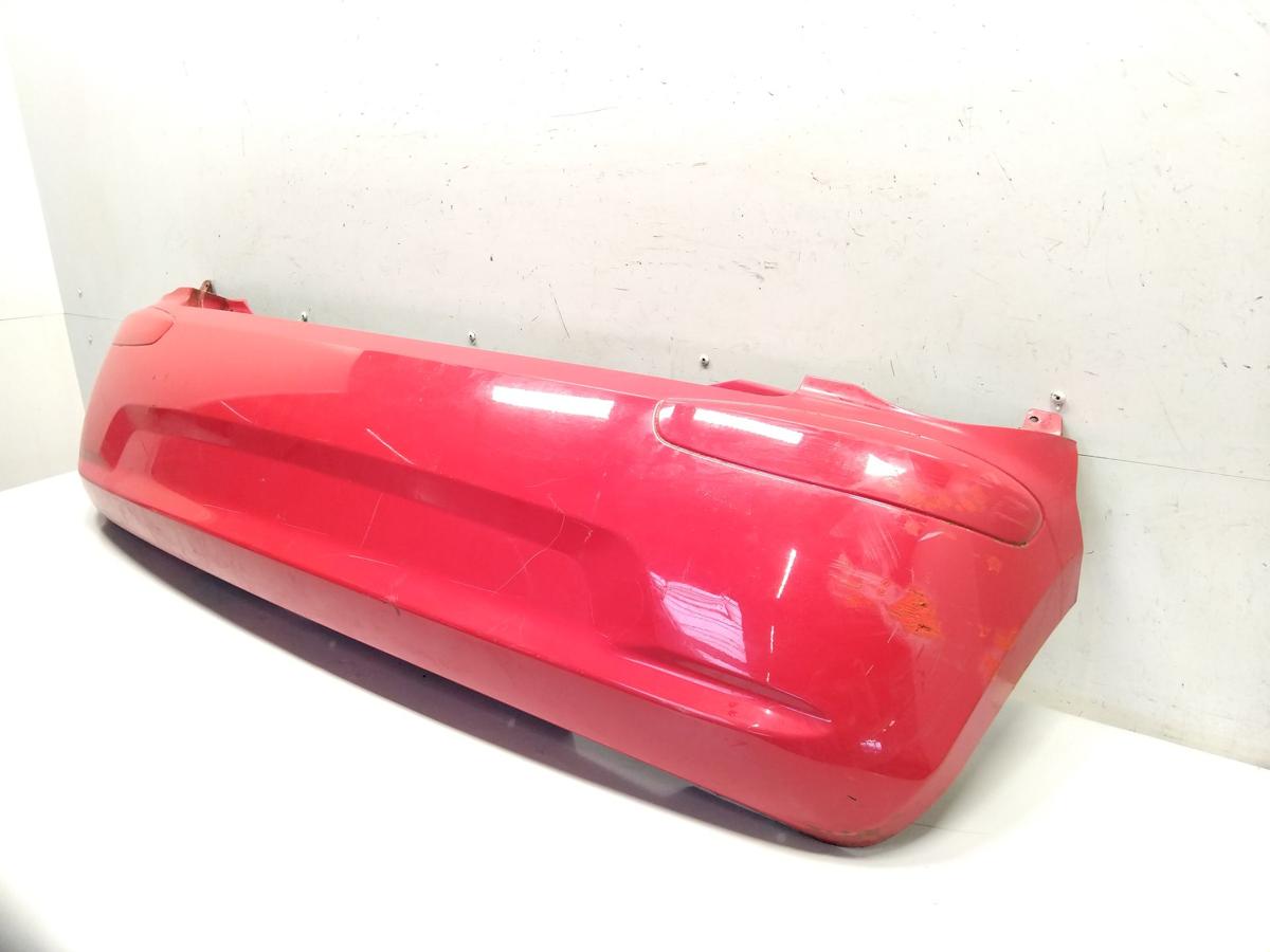 Kia Picanto 1 Facelift original Stoßstange Stoßfänger hinten BJ2009 P9 scarlet red uni