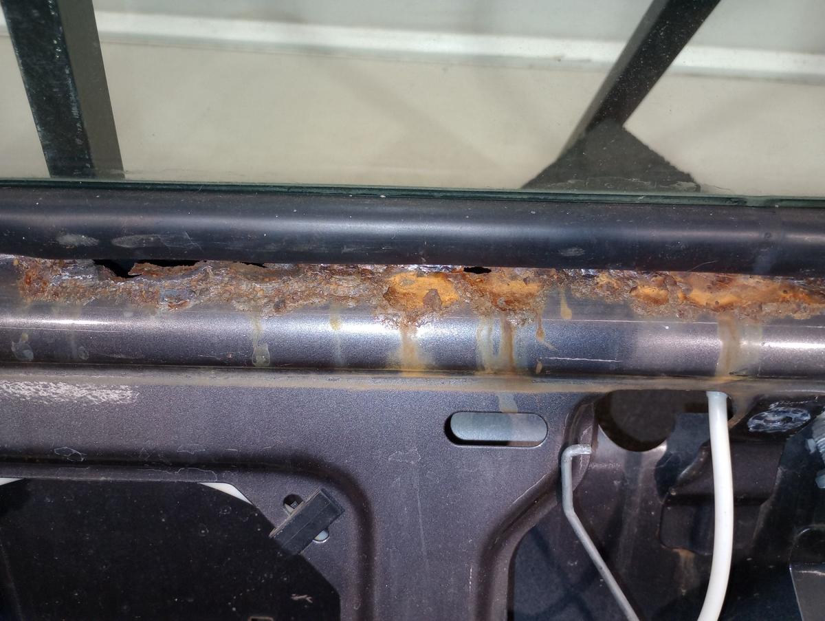 VW Golf II 2 GL orig Heckklappe mit Scheibe A7U Perlgrau Bj 91