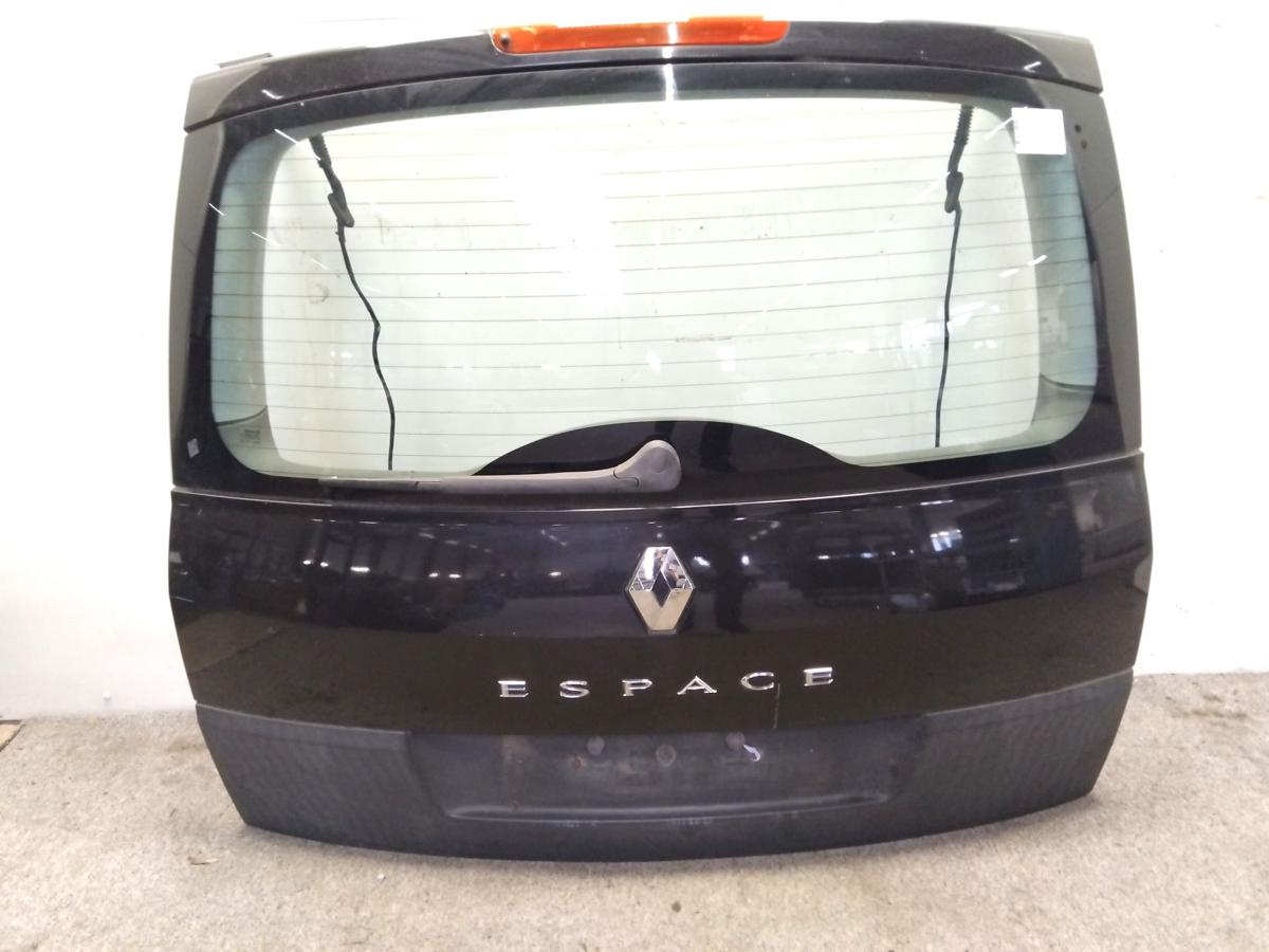 Renault Espace 4 JK Heckklappe schwarzmetallic NV676 mit Heckscheibe Bj.2003