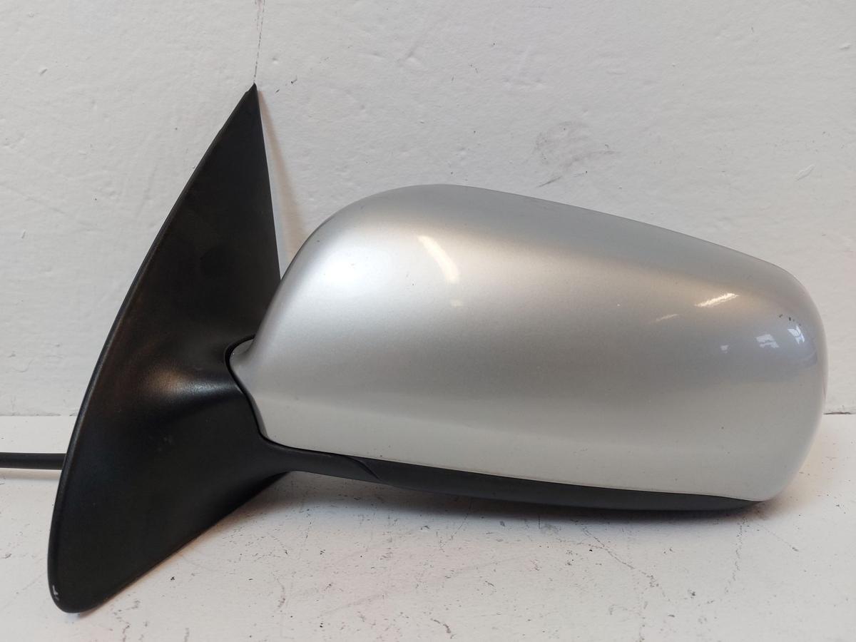 Skoda Fabia 6Y Aussenspiegel links Seitenspiegel Spiegel manuell LF7T silber