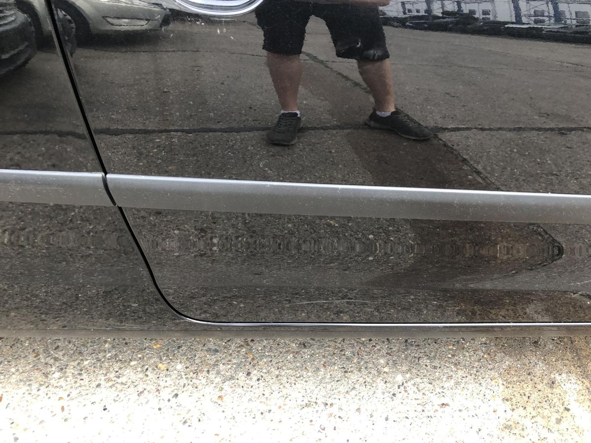 VW Polo 9N 9N1 T&uuml;r vorn rechts Beifahrert&uuml;r Rohbau LC9Z Black Magic 3 t&uuml;rer