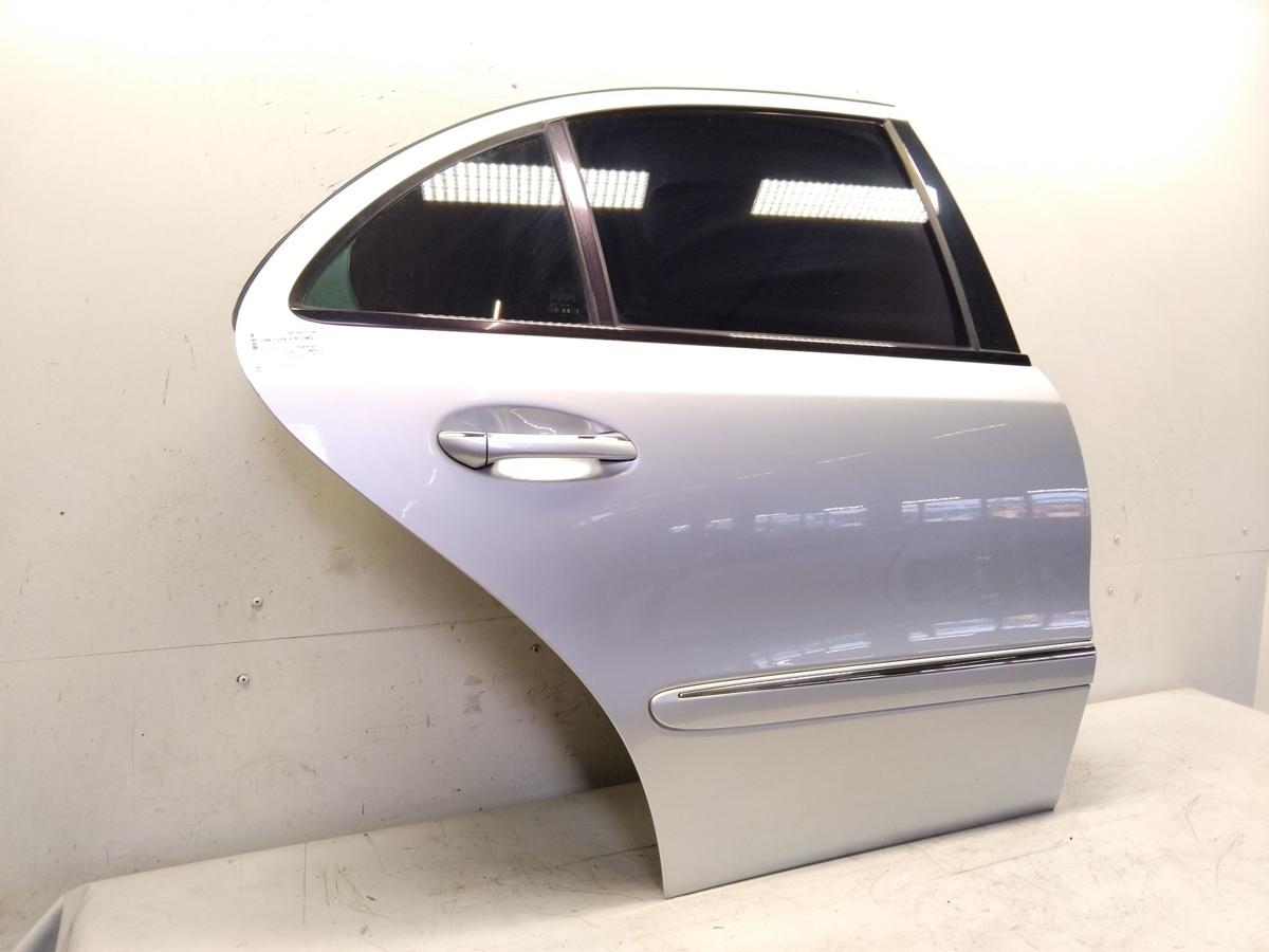 Mercedes E-Klasse W211 Tür hinten rechts Limousine Iridiumsilbermet. 775 BJ2007