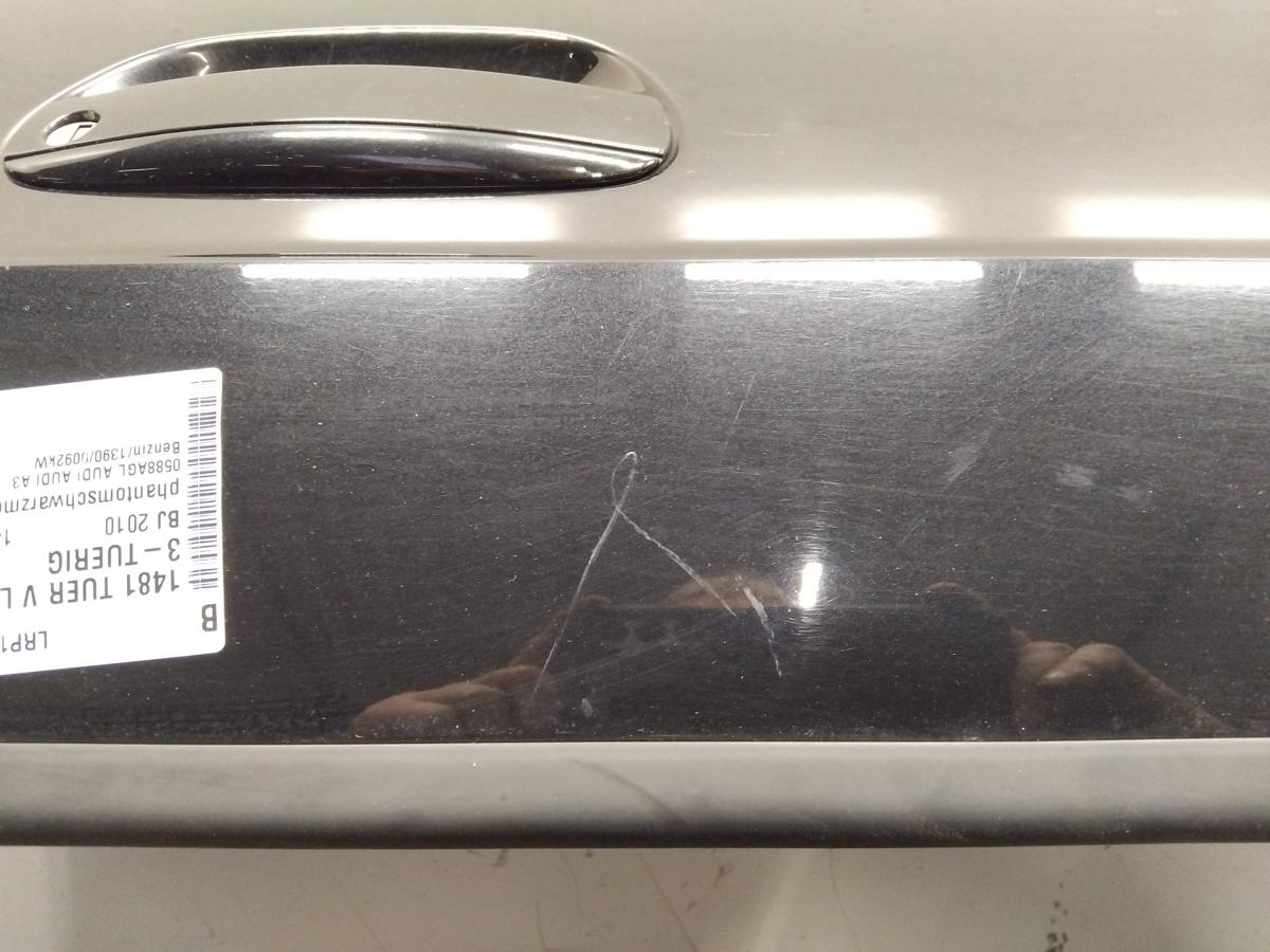 Audi A3 8P Facelift T&uuml;r vorn links Fahrert&uuml;r 3-T&uuml;rer phantomschwarz Bj.2010