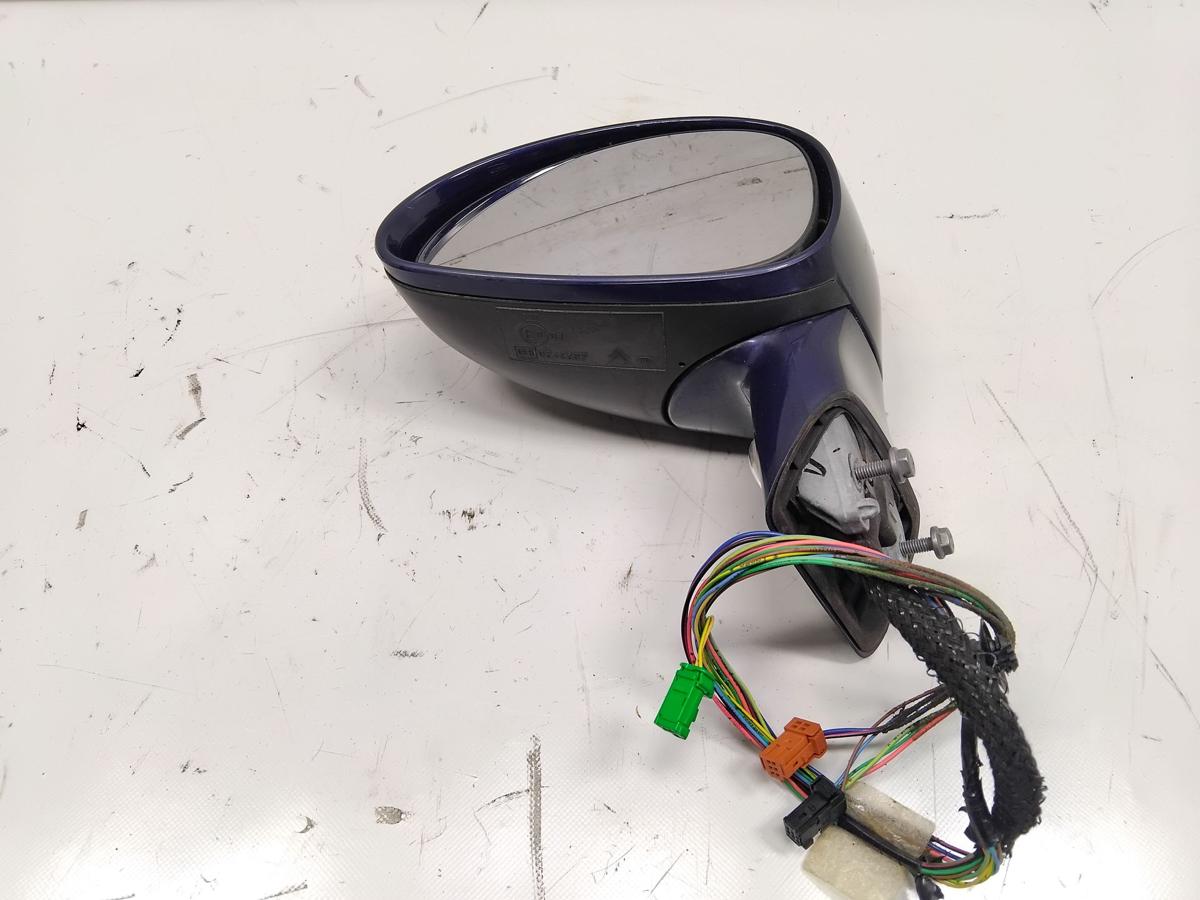 Citroen C4 orig Au&szlig;enspiegel links elektrisch anklappbar beheizt 7pol+2pol BJ07