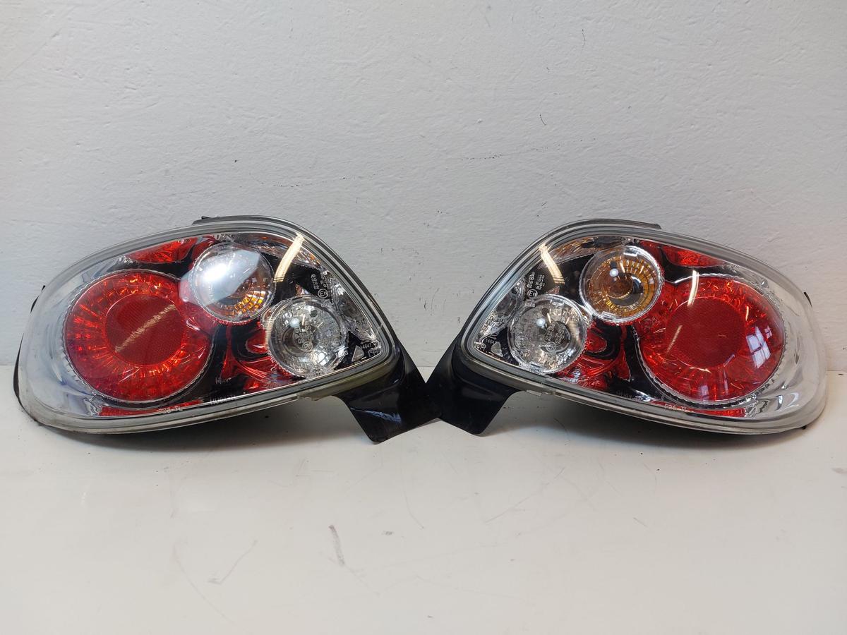 Peugeot 206CC Satz R&uuml;ckleuchten Tuning Klarglas R&uuml;cklicht Heckleuchten