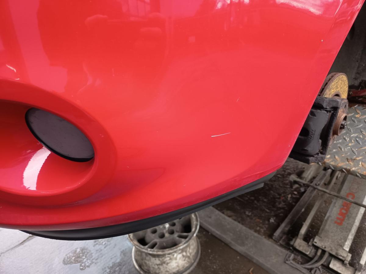 Renault Clio III original Sto&szlig;stange F&auml;nger vorn Front 727 Spanischrot Bj 2012