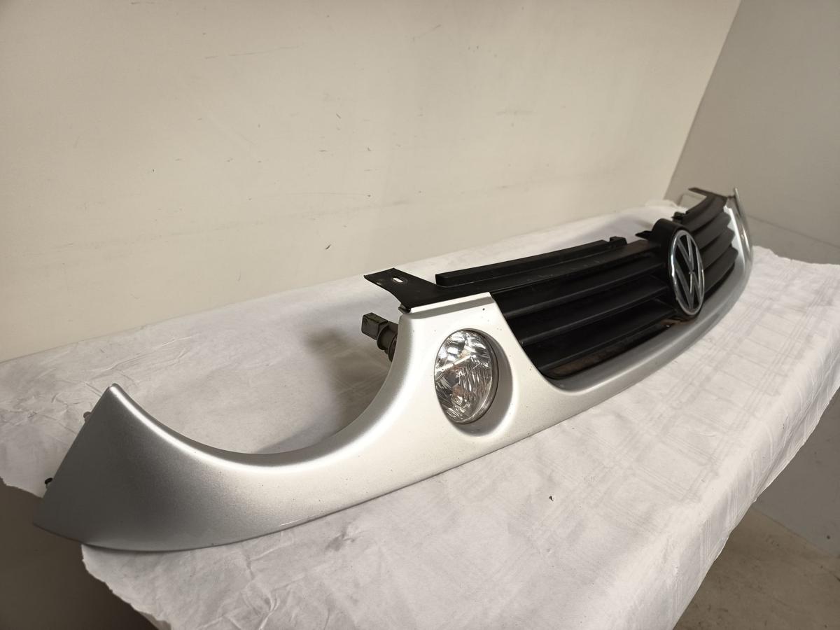 VW Lupo 6X orig Kühlergrill Grill mit Emblem Blinker LA7W Reflexsilber Bj 2003