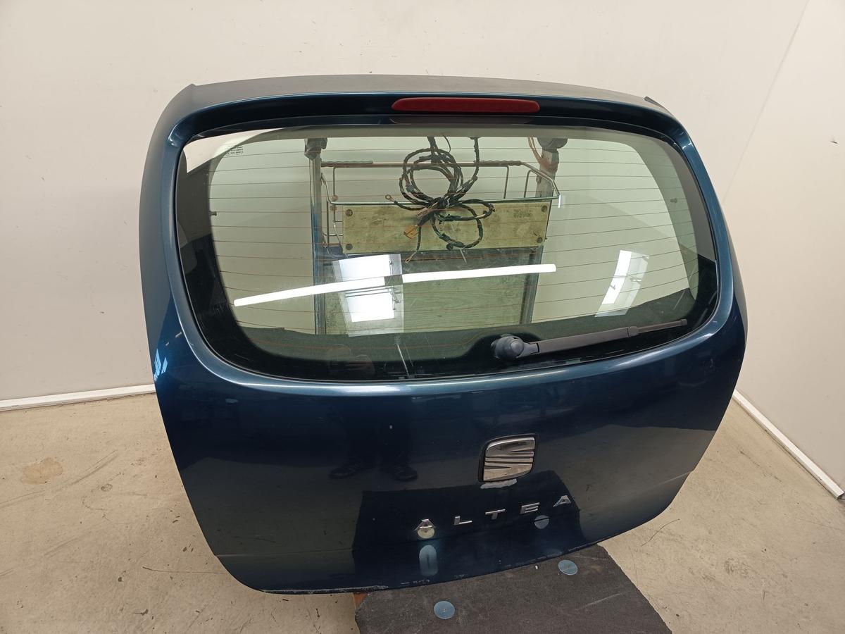 Seat Altea 5P original Heckklappe mit Scheibe LS5Y Azur Mar Baujahr 2005