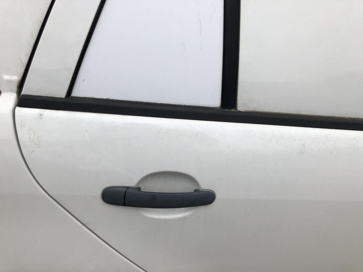 Skoda Fabia 6Y Praktik T&uuml;r hinten rechts Fondt&uuml;r LF9E Candywei&szlig; ohne Scheiben