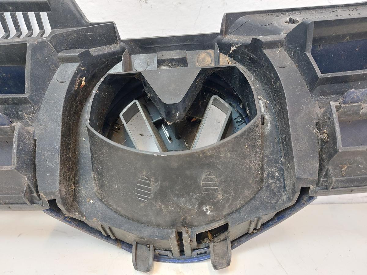 VW Golf 5 V 1K Grill K&uuml;hlergrill Frontgrill mit Logo LC5J Laserblaumet