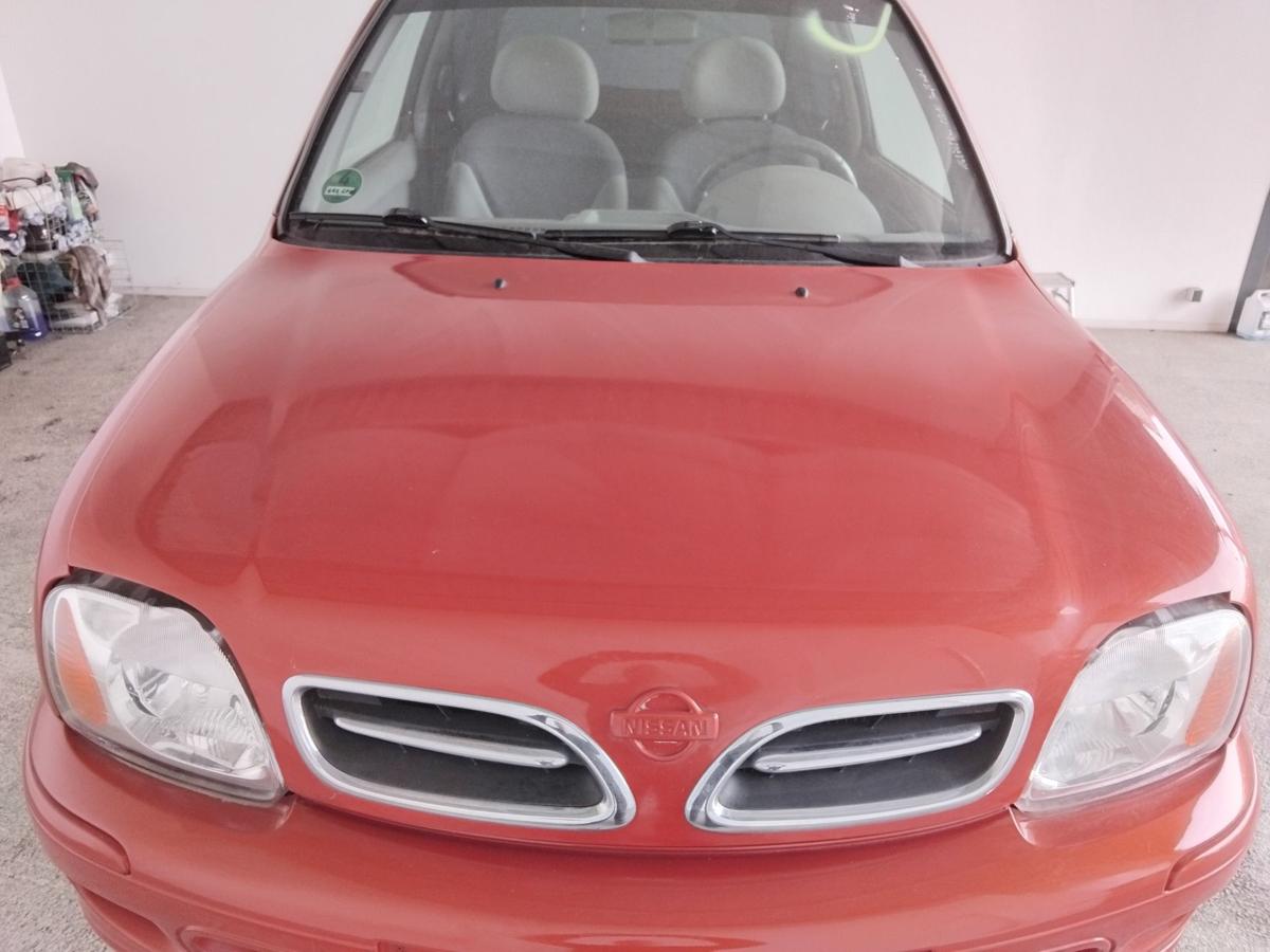 Nissan Micra K11 Facelift original Motorhaube kupfermetallic BJ2001