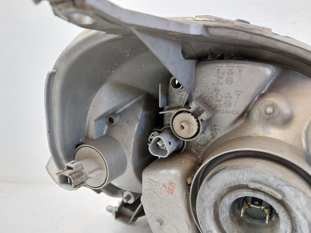 Toyota Yaris P1 Scheinwerfer vorn links Hauptscheinwerfer mit Trübung Lampe