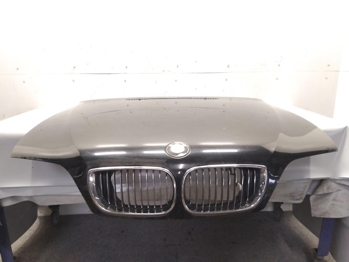 BMW 3er E46 Facelift original Motorhaube schwarzmetallic 475 Blacksaphire Bj2002